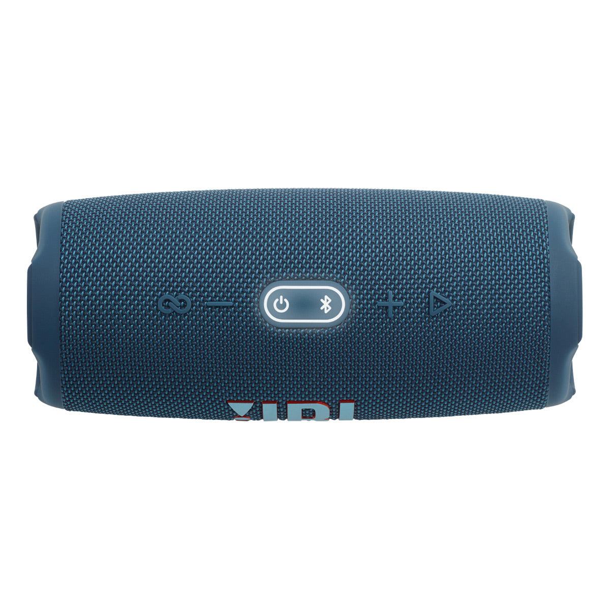 JBL Charge 5 Waterproof Portable Bluetooth Speaker with gSport Carbon Fiber Case (Blue)