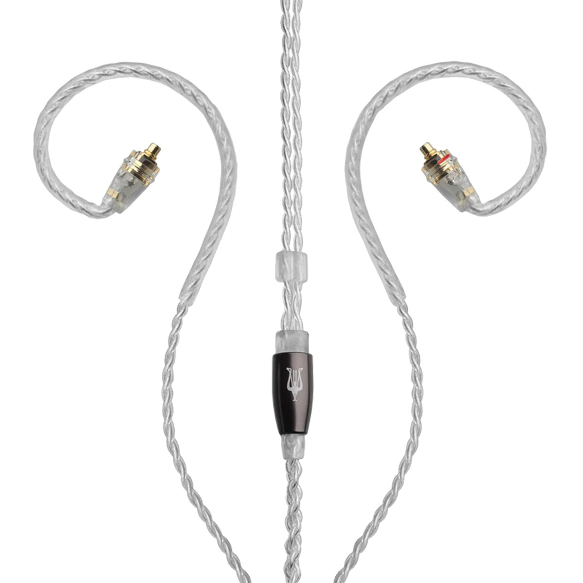 Meze Audio MMCX to 3.5mm Silver-Plated Headphone Cable - 3.9 ft.