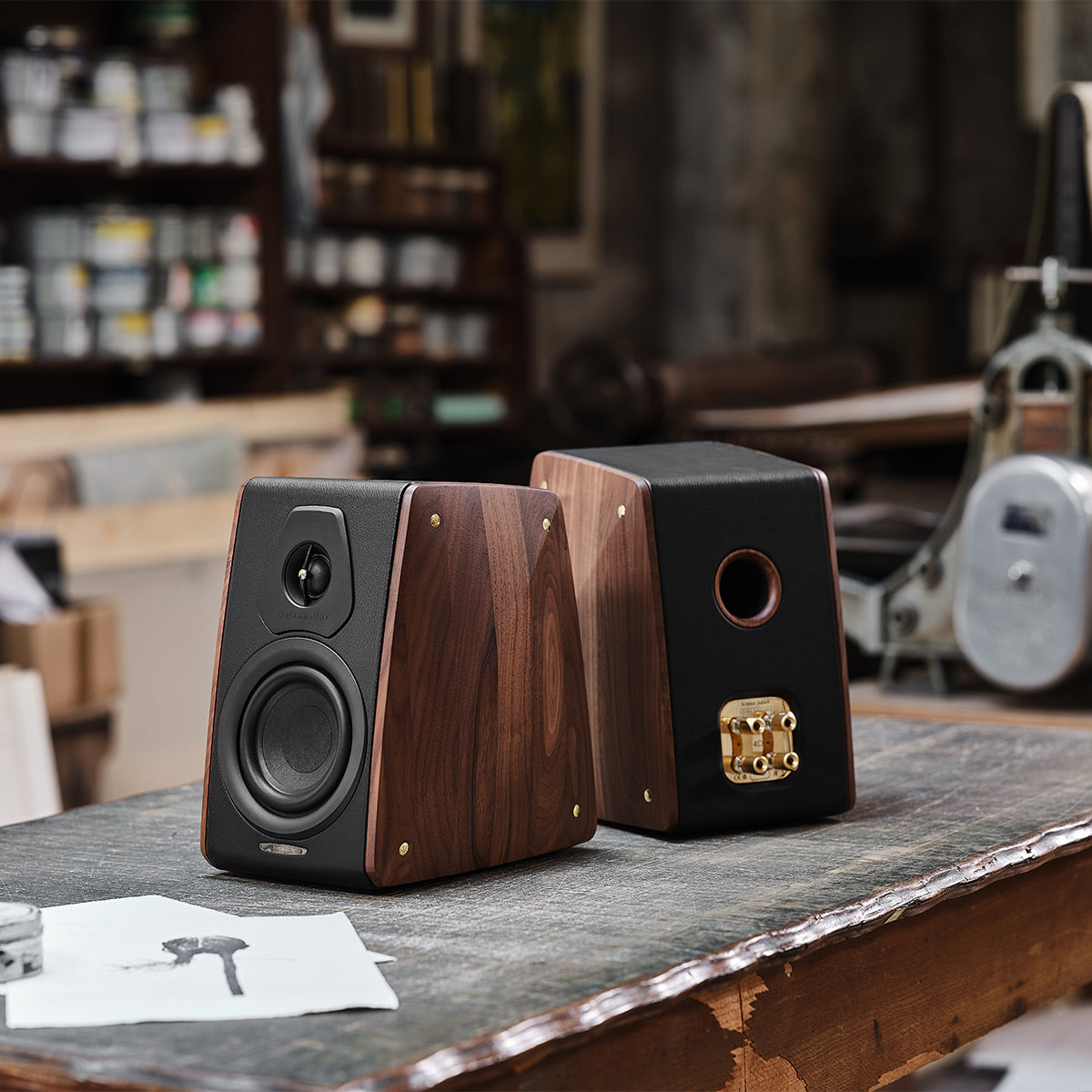 Sonus faber Concertino G4 2-Way Bookshelf Speakers - Pair (Walnut)