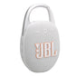 JBL Clip 5 Portable Waterproof Bluetooth Speaker (White)