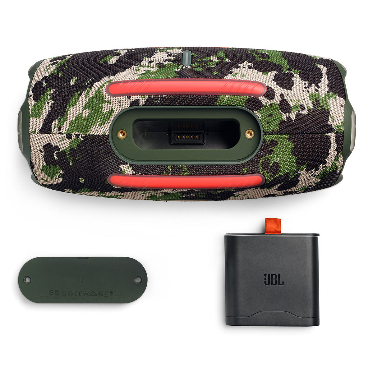 JBL Xtreme 4 Bluetooth Speaker with gSport Carbon Fiber Case (Camo)