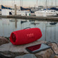 JBL Charge 5 Waterproof Portable Bluetooth Speaker with gSport Carbon Fiber Case (Red)