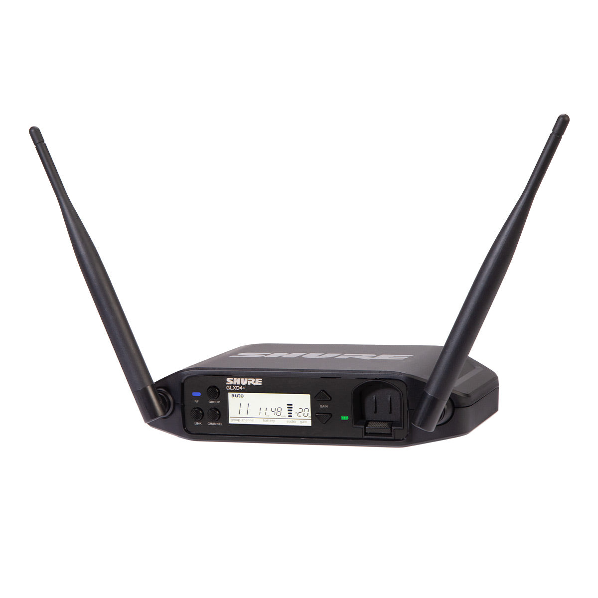 Shure GLXD14+/PGA31-Z3 Dual Band Wireless System with GLXD4+ Tabletop Receiver, GLXD1+ Bodypack Transmitter, & PGA31 Headset Condenser Microphone