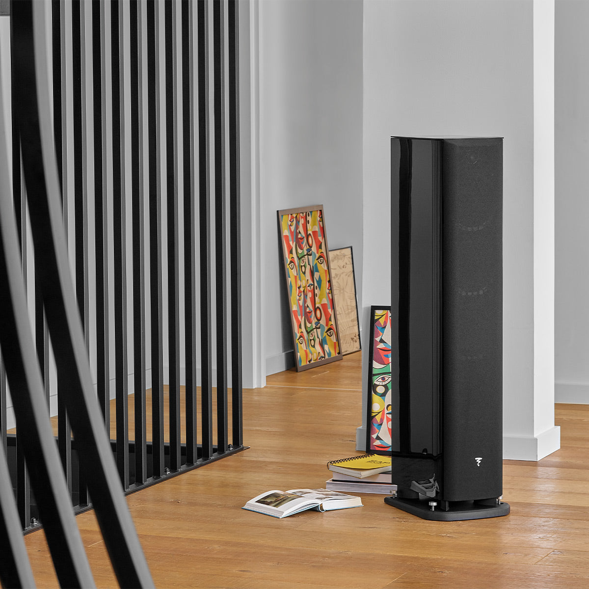 Focal Aria Evo X No. 3 Floorstanding Loudspeaker - Pair (High Gloss Black)