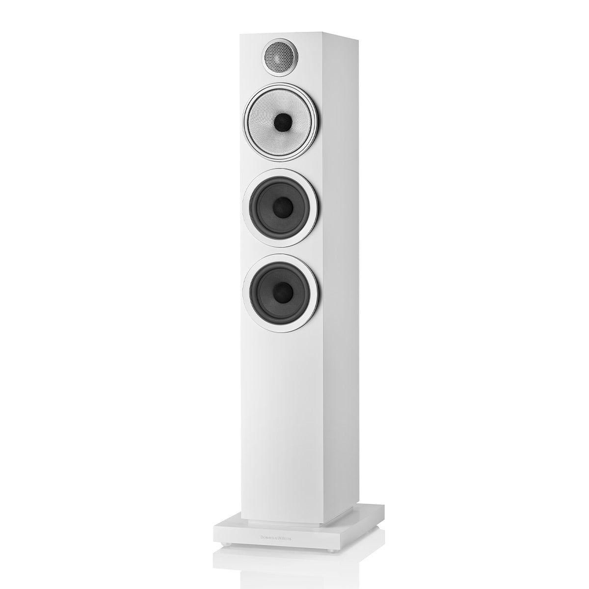 Bowers & Wilkins 704 S3 3-Way Floorstanding Speaker - Pair (Satin White)