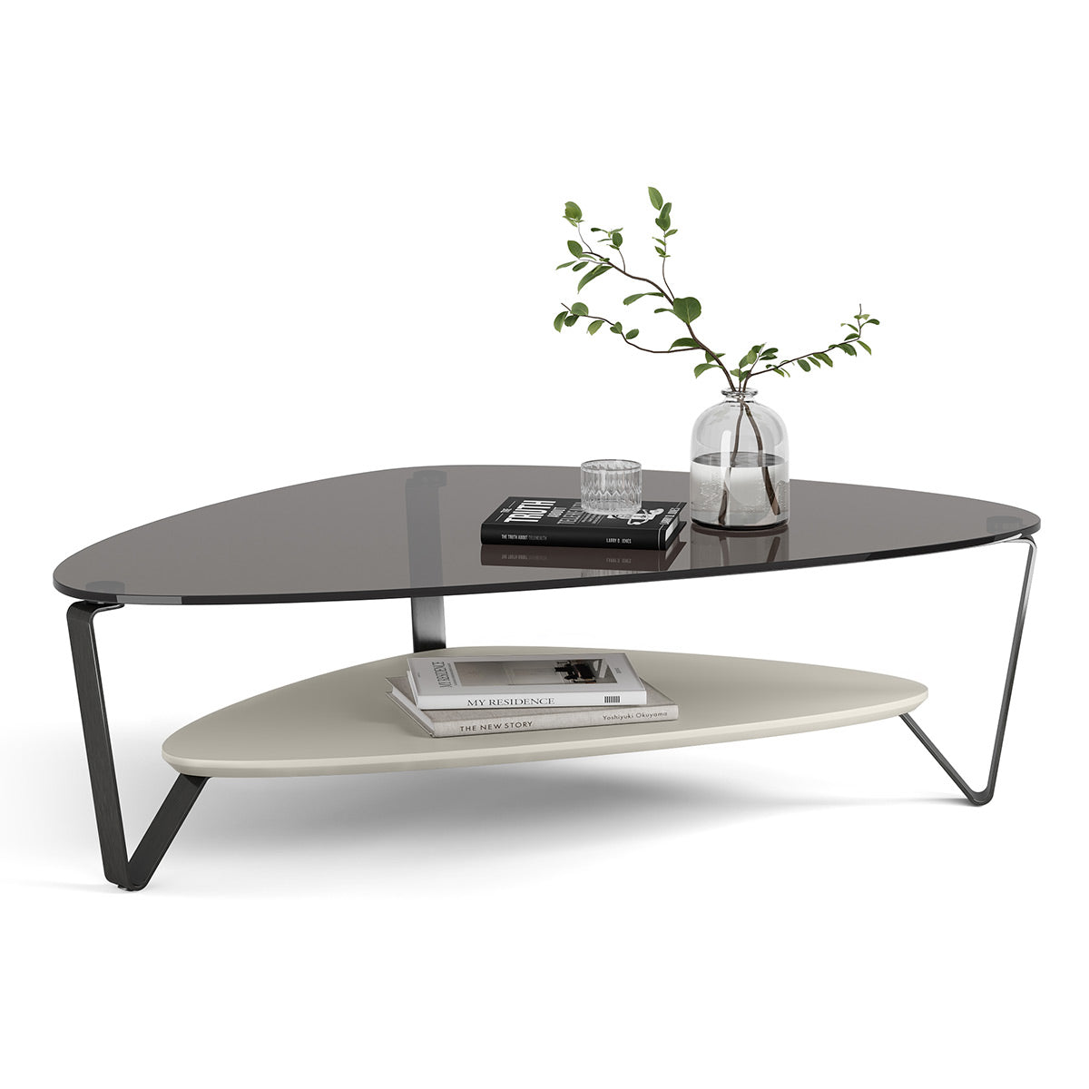 BDI Dino 1363 Large Coffee Table (Stone)