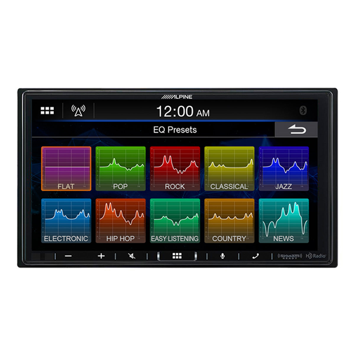 Alpine iLX-407 7" Shallow-Chassis Multimedia Receiver