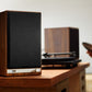 Audioengine HD6 Premium Powered Wireless Bookshelf Speakers - Pair (Walnut)