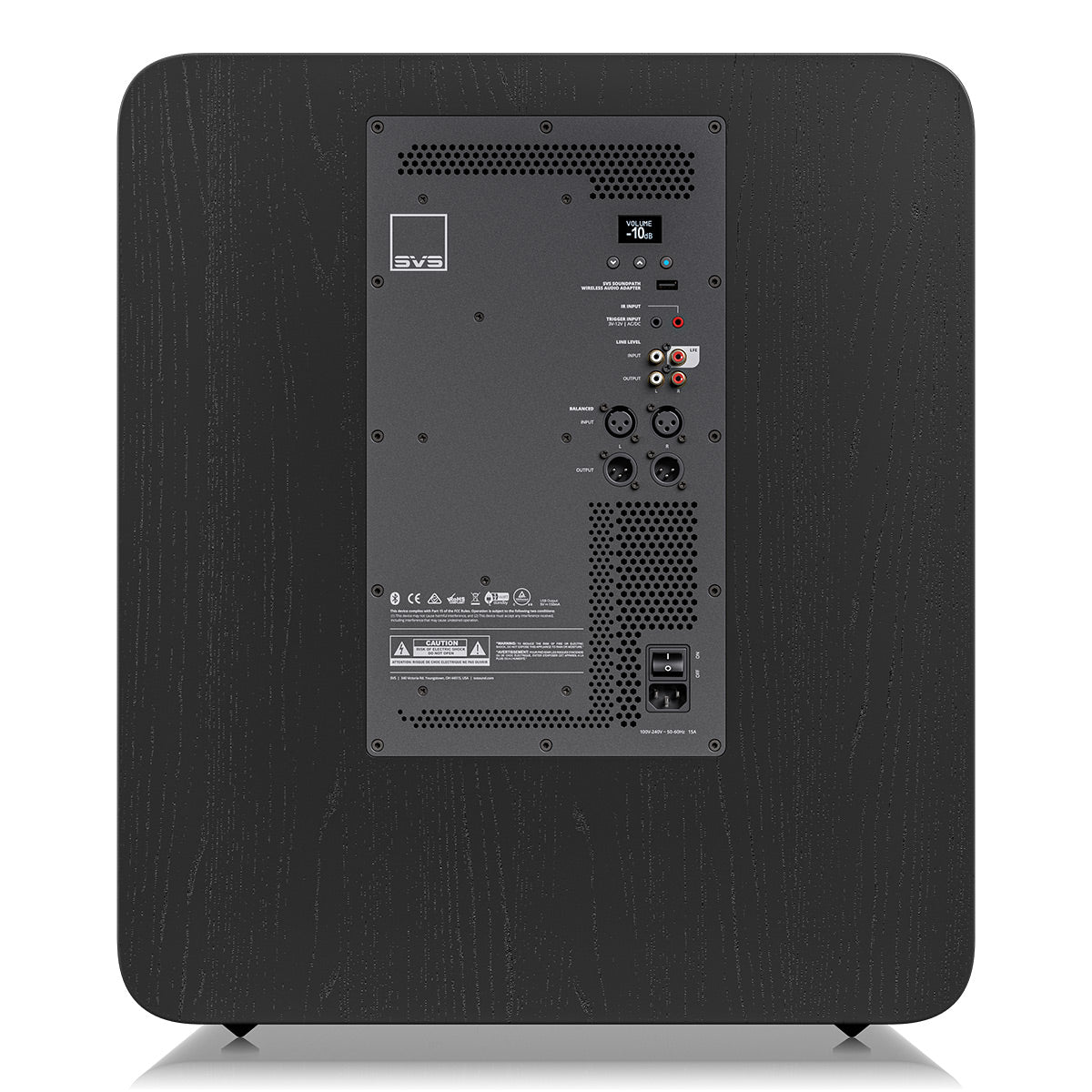 SVS PB17-Ultra R|Evolution Ported Subwoofer with SoundPath Wireless Audio Adapter (Black Oak)