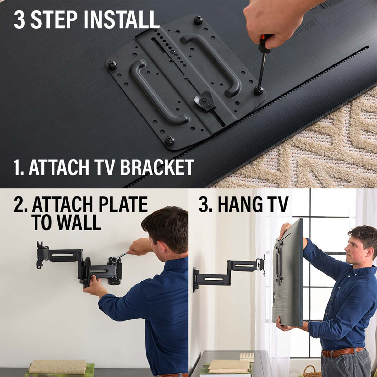 Sanus VSF817-B2 Premium Full-Motion Mount for 19" - 43" TV