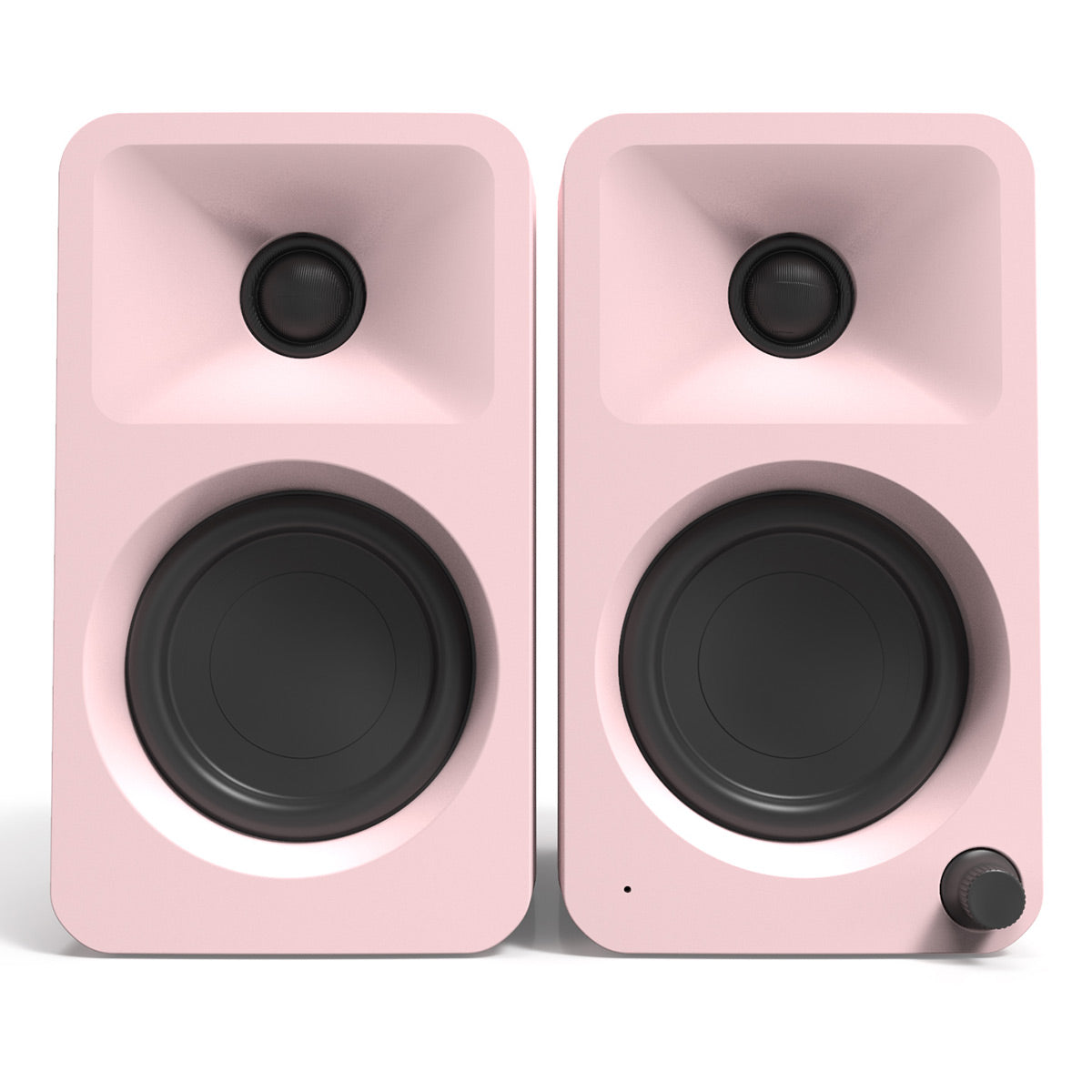 Kanto ORA Powered Reference Desktop Speakers with Bluetooth (Pink)