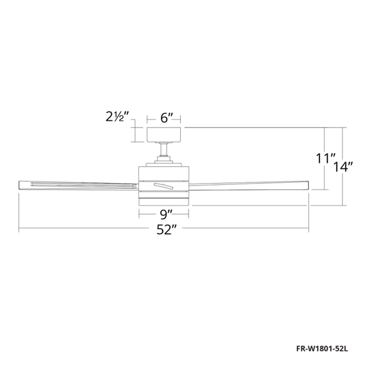 Modern Forms Wynd Smart Ceiling Fan - 52" (Matte White)