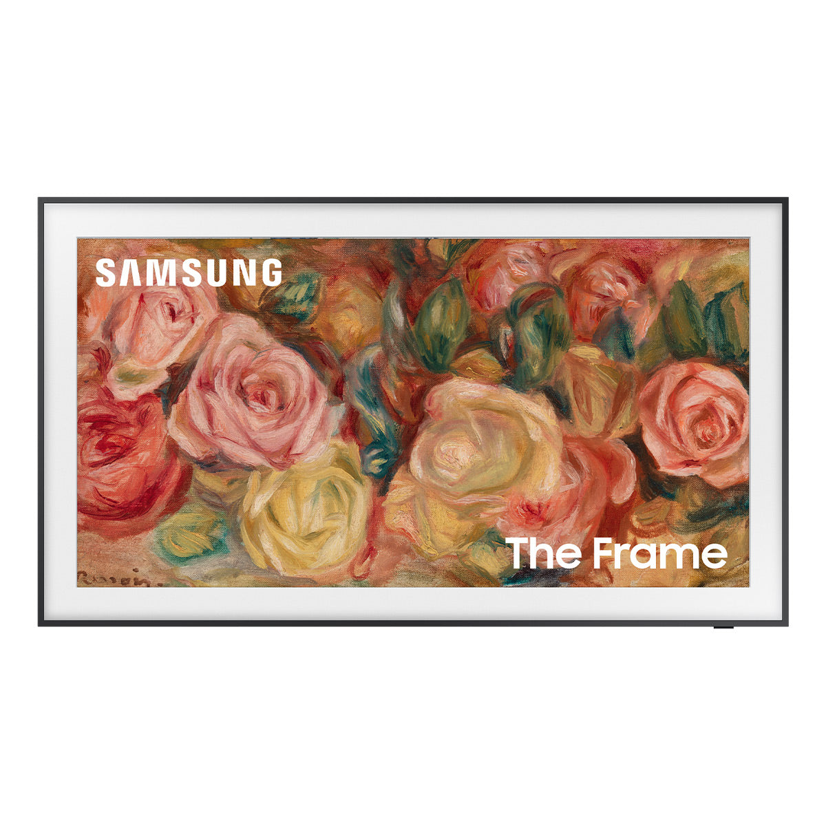 Samsung The Frame 55" QLED HDR Smart TV (2024) with Deco TV 55" Customizable Frame (Champagne)