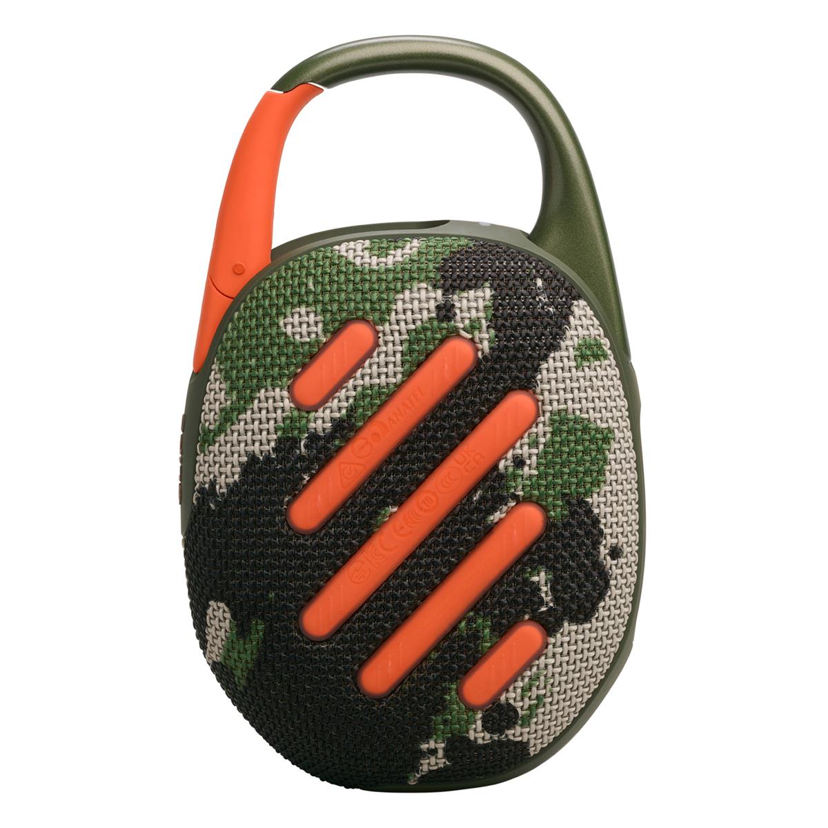 JBL Clip 5 Portable Waterproof Bluetooth Speaker (Camo)