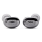 JBL Live Buds 3 True Wireless Noise Cancelling Earbud Bundle with gSport Case (Silver)