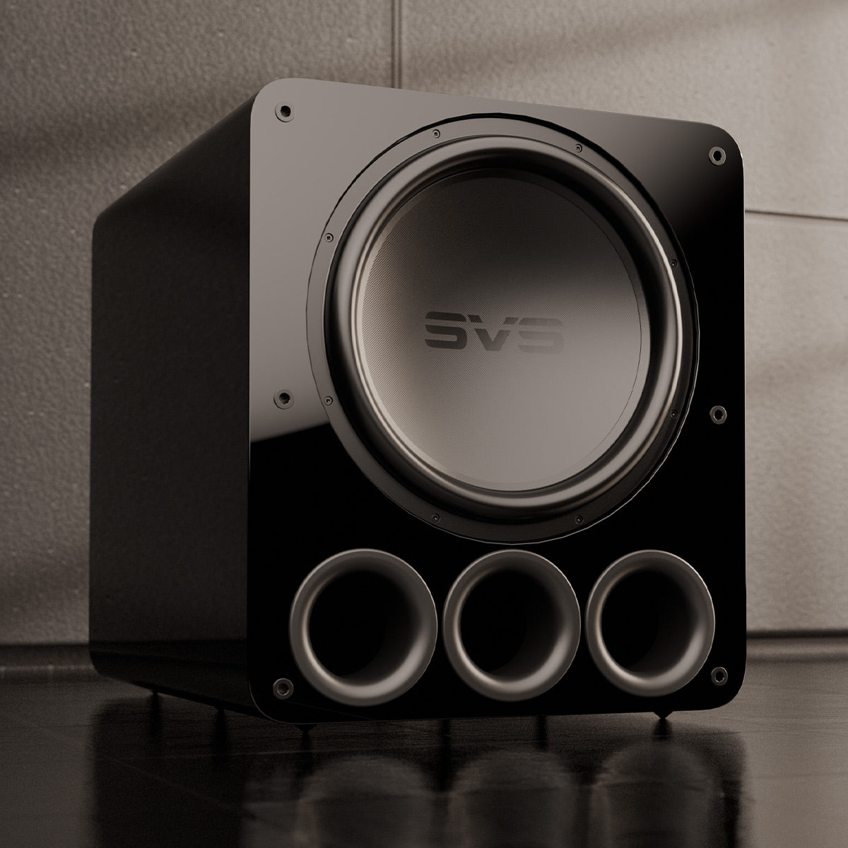 SVS PB17-Ultra R|Evolution Ported Subwoofer with SoundPath Wireless Audio Adapter (Piano Gloss Black)