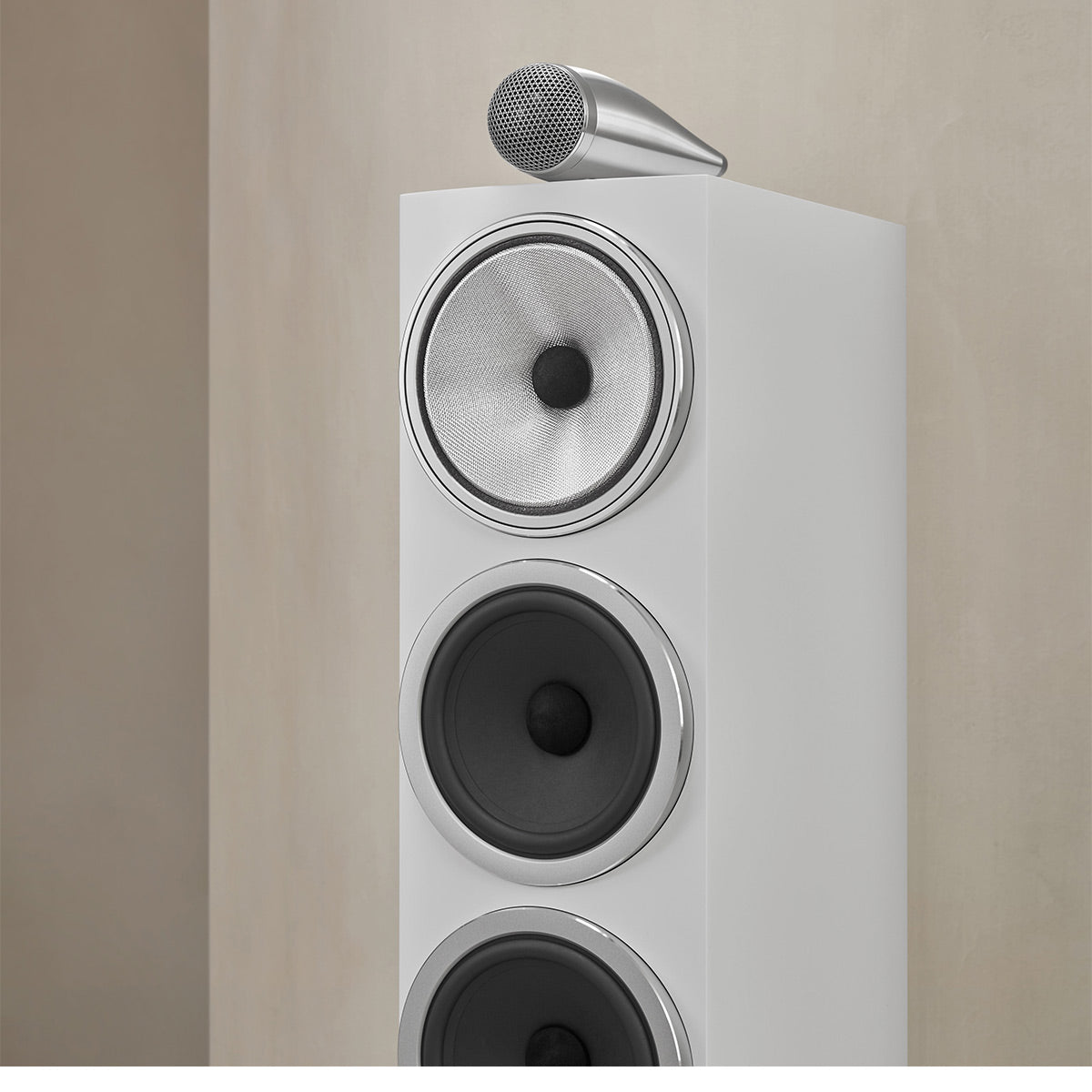 Bowers & Wilkins 703 S3 3-Way Floorstanding Speaker - Pair (Satin White)