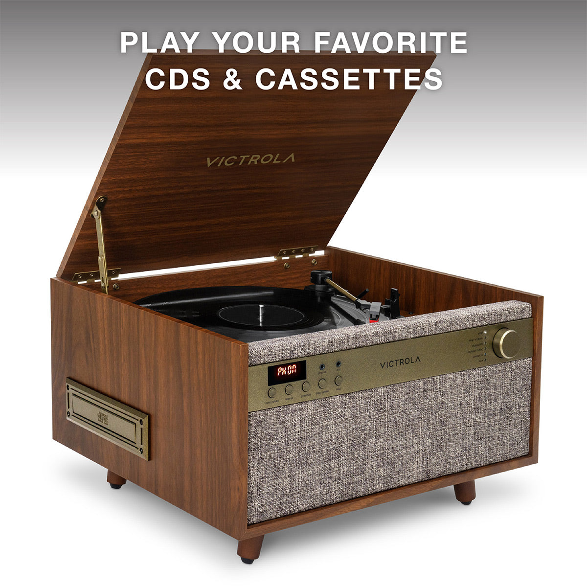 Victrola Victrola Century 6-in-1 Music Center (Walnut)