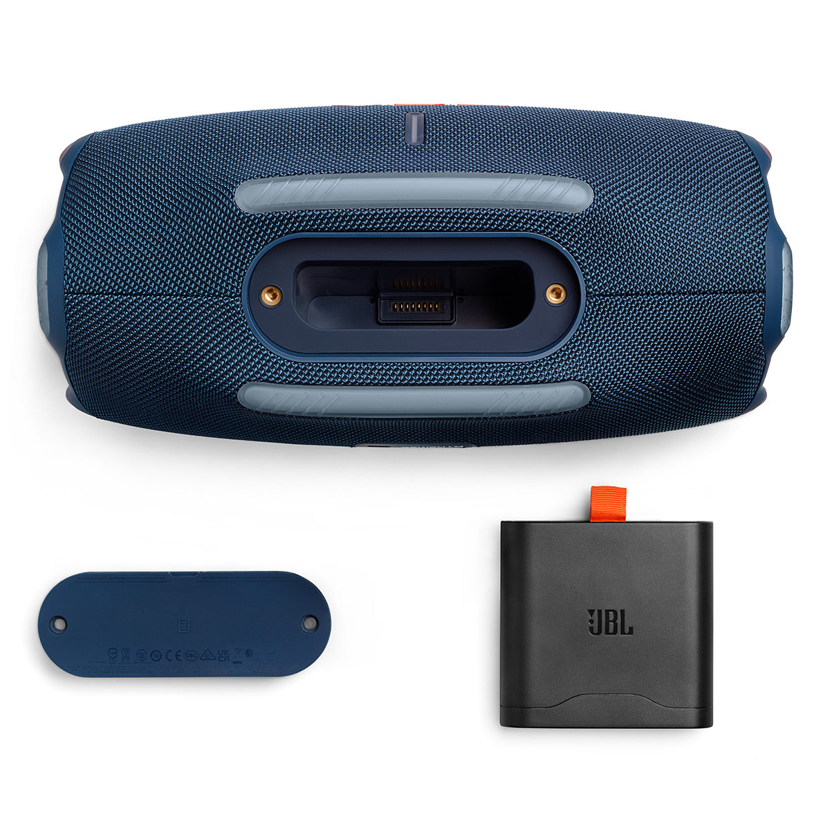 JBL Xtreme 4 Bluetooth Speaker with gSport Carbon Fiber Case (Blue)