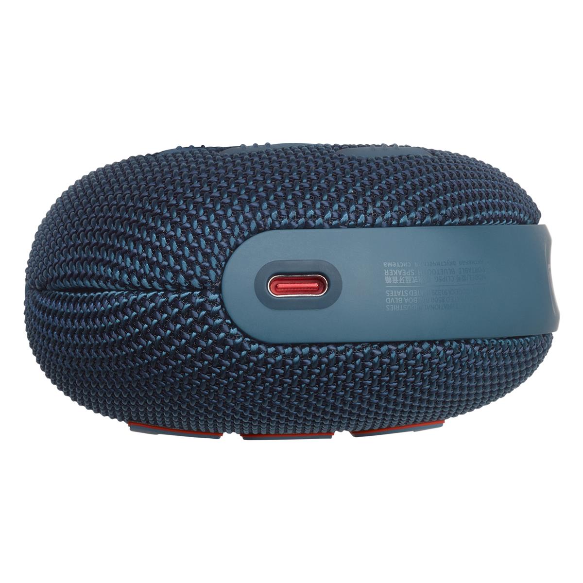 JBL Clip 5 Ultra Portable Bluetooth Speaker with gSport Silicone Sleeve (Blue)