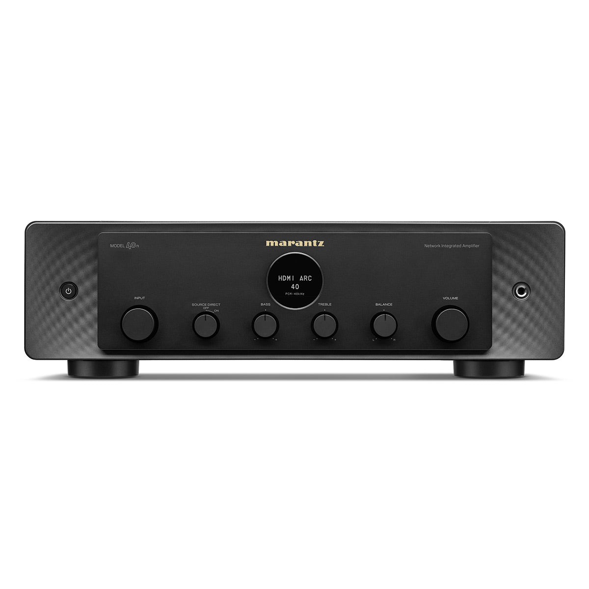 Marantz MODEL 40n Integrated Stereo Amplifier with Streaming Built-In (Black)