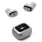 JBL Live Buds 3 True Wireless Noise Cancelling Earbud Bundle with gSport Case (Silver)