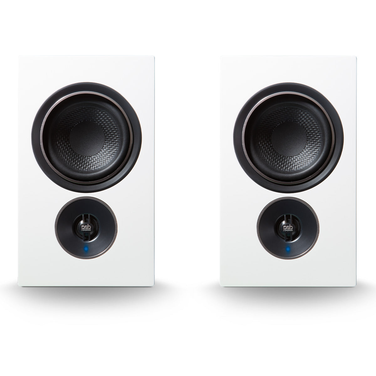 PSB Alpha iQ Powered Streaming Speakers - Pair (White)