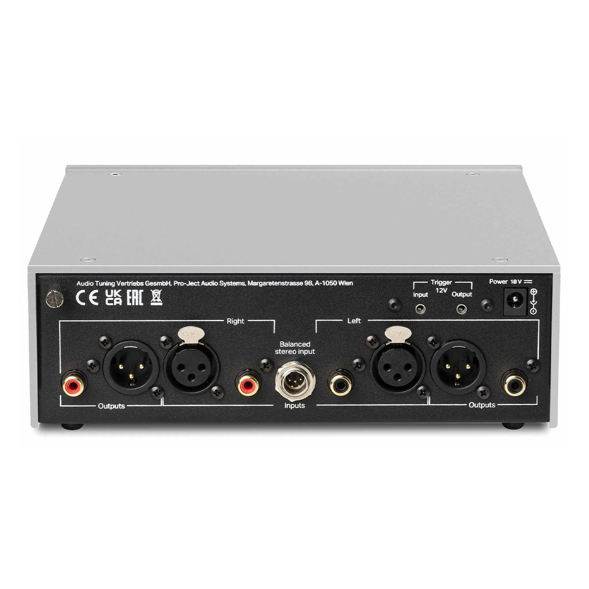 Pro-Ject Phono Box DS3 B Balanced MM/MC Phono Preamp (Black)