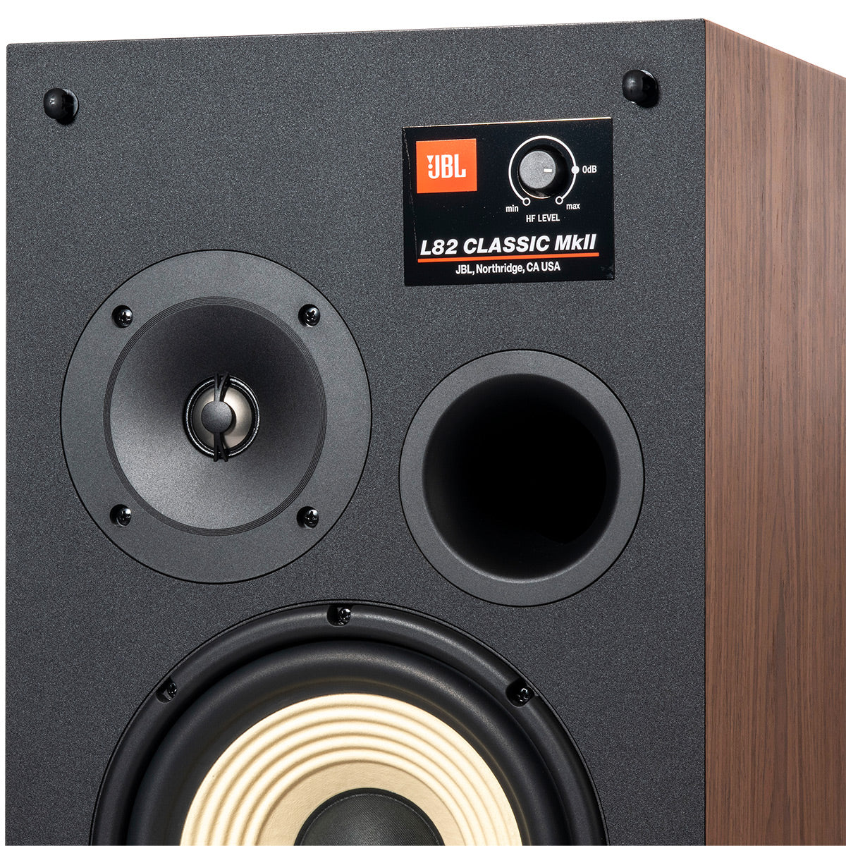 JBL L82 Classic MKII Bookshelf Speaker - Pair (Orange)