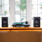 PSB Alpha iQ Streaming Powered Speakers with BluOS & Bluesound RC1 Remote Control