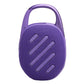 JBL Clip 5 Ultra Portable Bluetooth Speaker with gSport Silicone Sleeve (Purple)