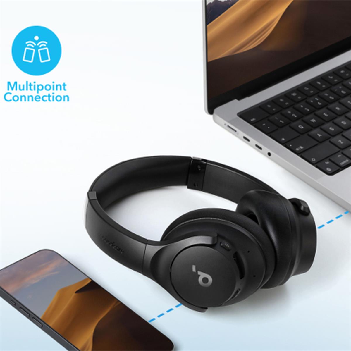 Soundcore Q20I Hybrid Active Noise Cancelling Headphones