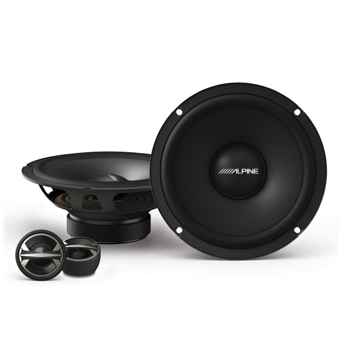 Alpine EL-E65C-G 6.5" 2-Way Component Speaker Set