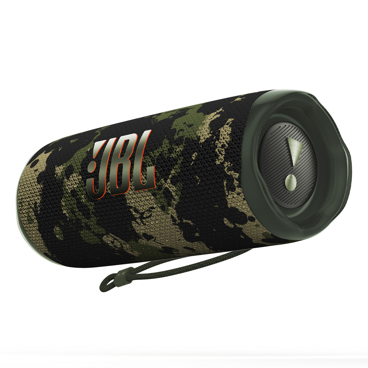 JBL Flip 6 Waterproof Portable Speaker with gSport Silicone Sleeve (Camo)