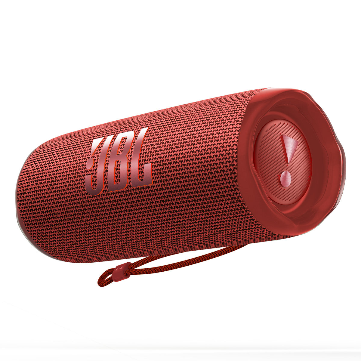 JBL Flip 6 Waterproof Portable Speaker with gSport Silicone Sleeve (Red)