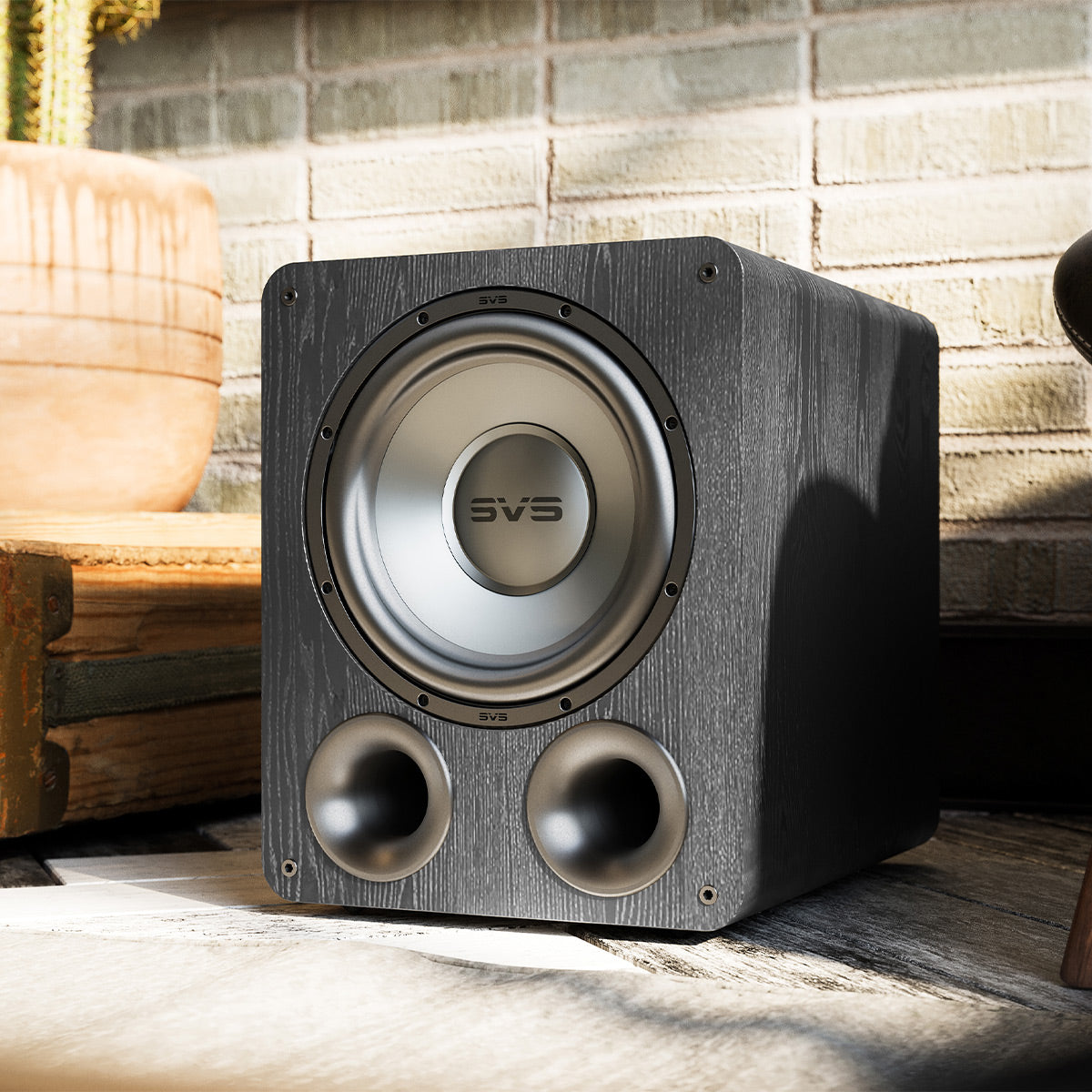 SVS PB-1000 Pro Ported Subwoofer (Premium Black Ash)