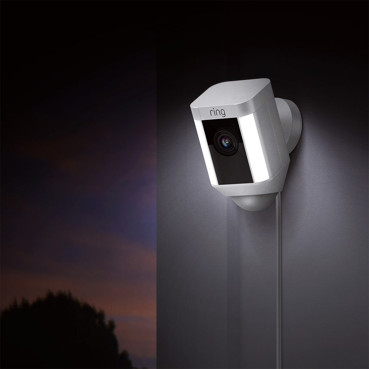 Ring Spotlight Cam Wired X (White)