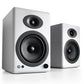 Audioengine A5+ Bluetooth Wireless Powered Bookshelf Speakers - Pair (White)