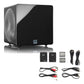 SVS 3000 Micro Sealed Subwoofer with SoundPath Wireless Audio Adapter (Piano Gloss Black)