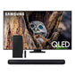 Samsung Q80D 55" 4K QLED Smart TV (2024) with HW-Q800D 5.1.2-Channel Soundbar and Wireless Subwoofer