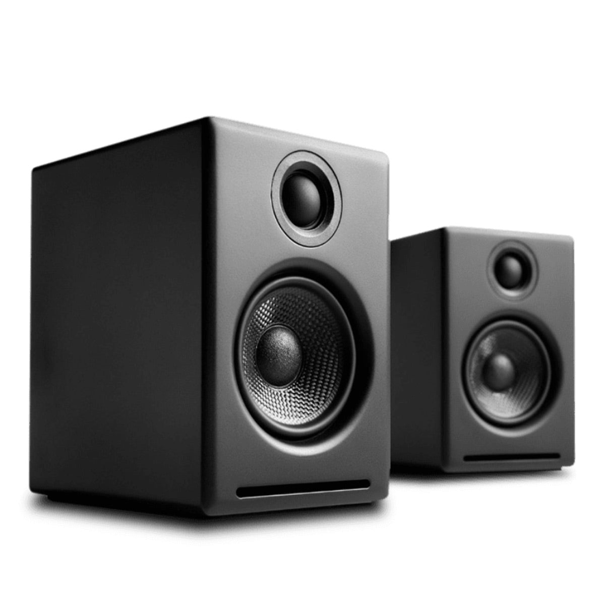 Audioengine A2+ Next Gen Powered Desktop Speakers with Bluetooth - Pair (Black)