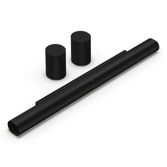 Sonos Surround Set with Arc Ultra Soundbar & Pair of Era 100 Wireless Speakers (Black)