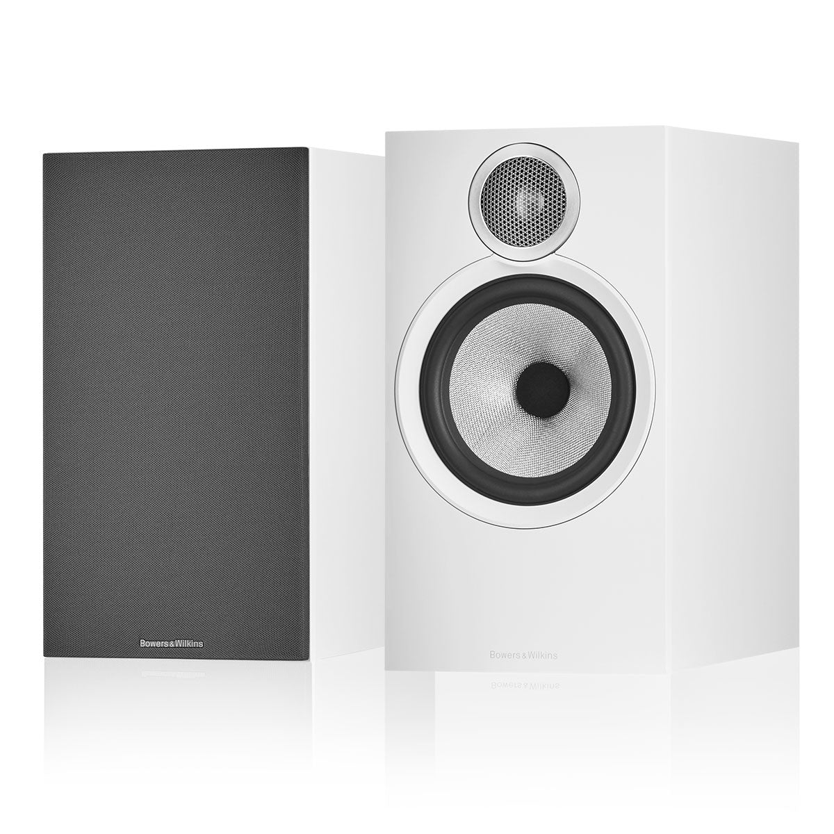 Bowers & Wilkins 606 S3 2-Way Bookshelf Speakers with 6.5" Continuum Cone Driver - Pair (White)