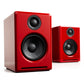 Audioengine A2+ Premium Powered Wireless Desktop Speakers - Pair (Red)