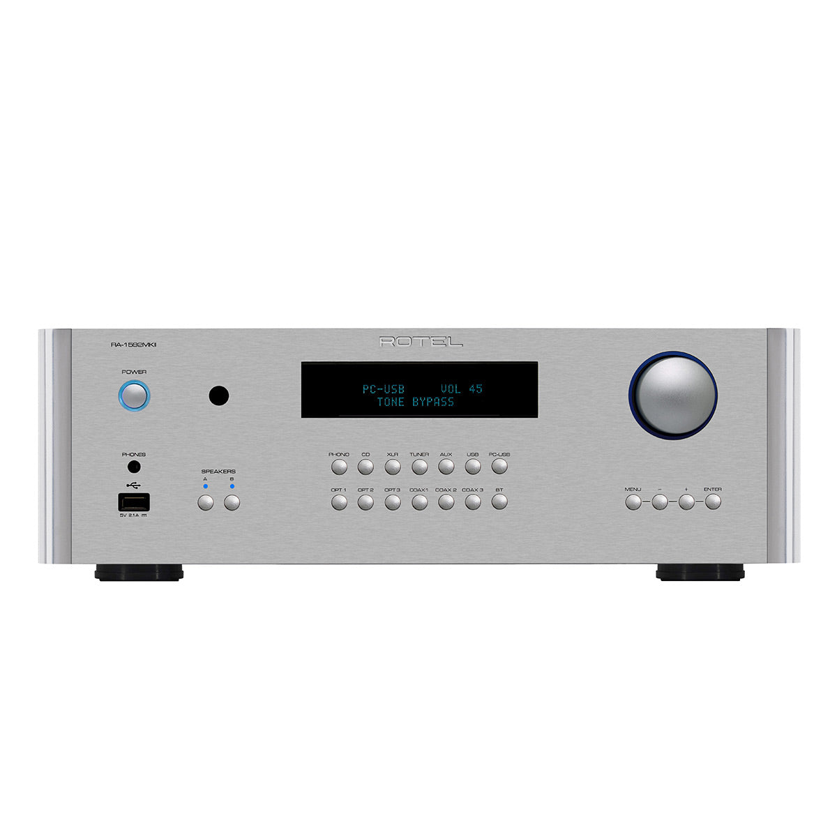 Rotel RA-1592MKII Integrated Amplifier (Silver)