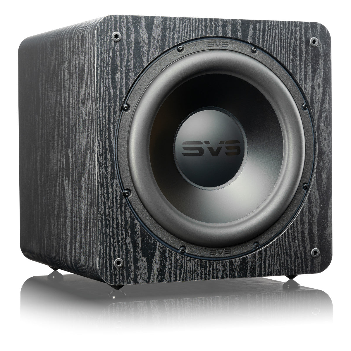 SVS SB-2000 Pro DSP Controlled 12" Sealed Subwoofer with SoundPath Wireless Audio Adapter (Black Ash)