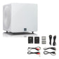 SVS 3000 Micro Sealed Subwoofer with SoundPath Wireless Audio Adapter (Piano Gloss White)