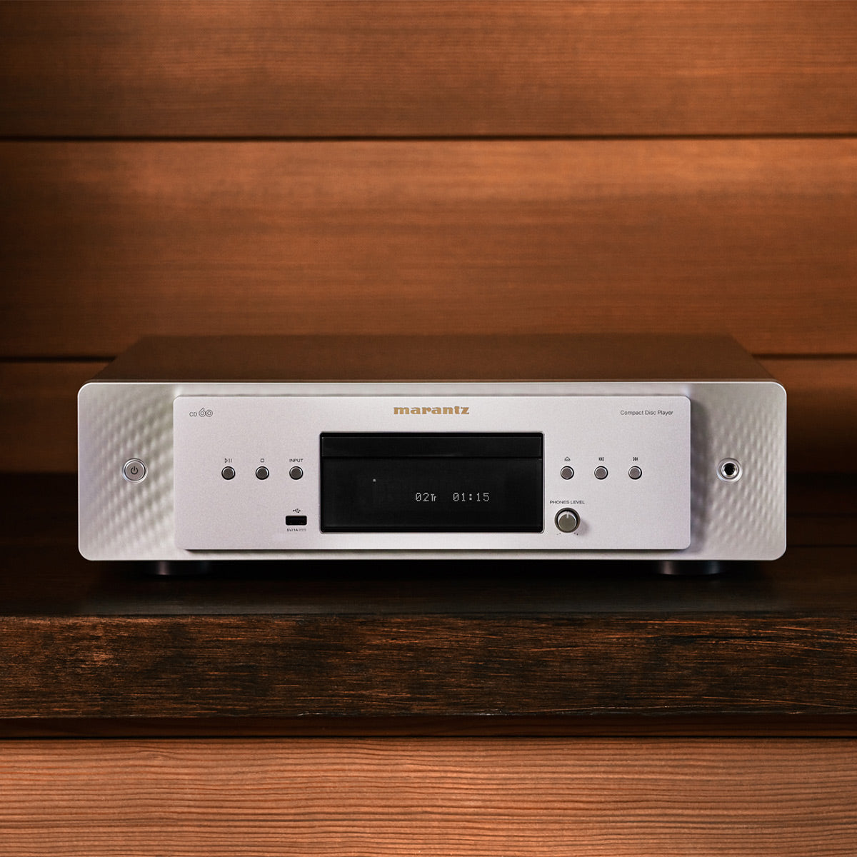 Marantz CD 60 CD Player (Silver Gold)